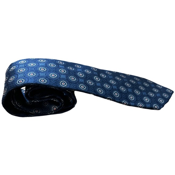 The Mens Store Bloomingdale's Men's Silk Tie Preppy Old Money Classic Academic - Picture 4 of 7